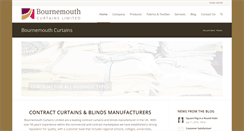 Desktop Screenshot of bournemouthcurtains.co.uk